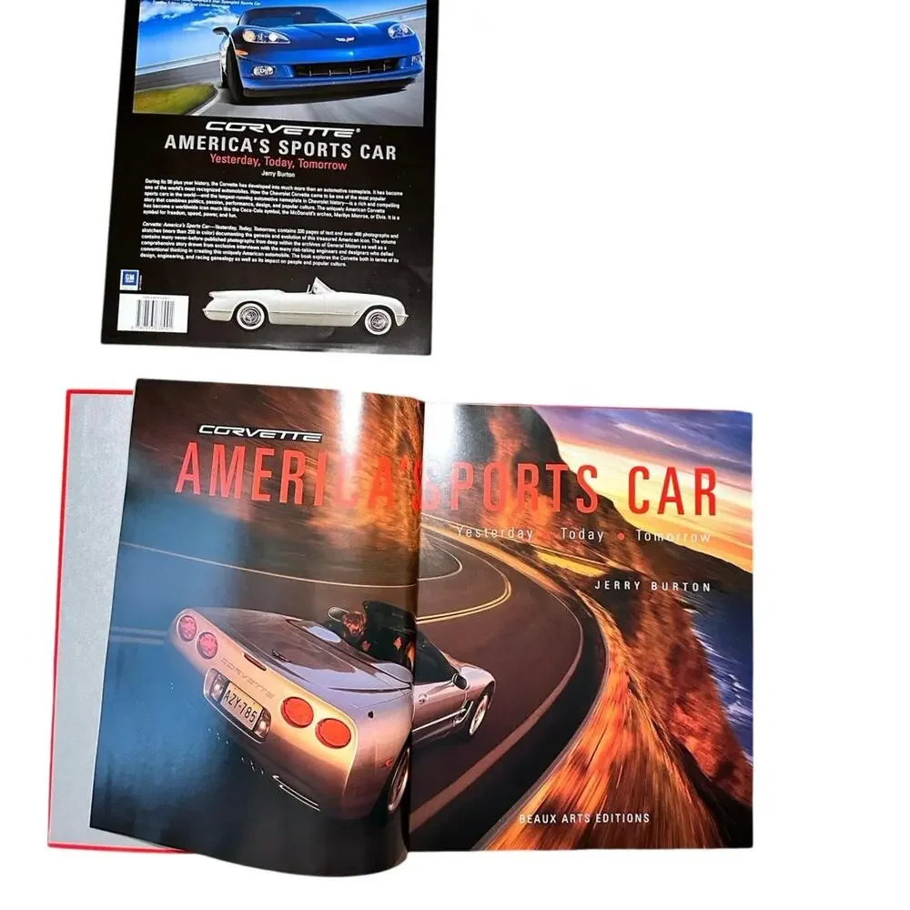 2006 Jerry Burton Corvette America’s Sports Car Hardcover GM Coffee Table Book
